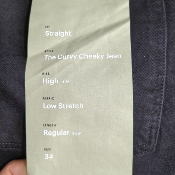 Everlane Women's The Original Curvy Cheeky Jean | Size‎ 34 - Picture 14 of 16